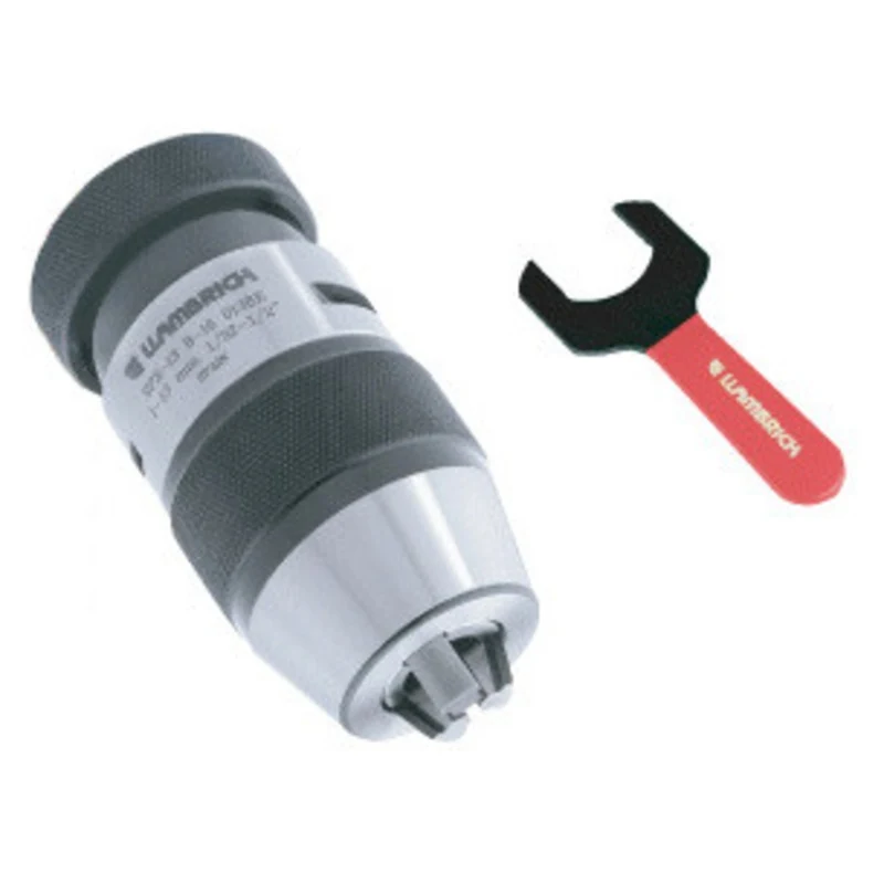 LLambrich Certified Precision Keyless Drill Chuck, 0 - 3/8 Capacity, 33JT Taper Mount - JKT-100J33